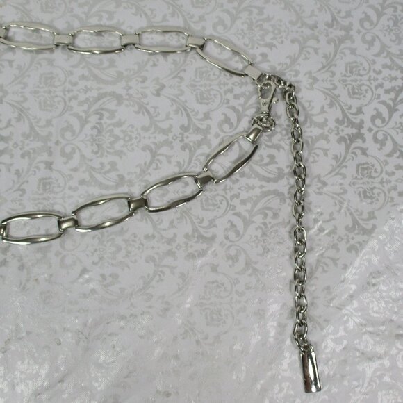 Silver Chain Belt Size Large main image 6